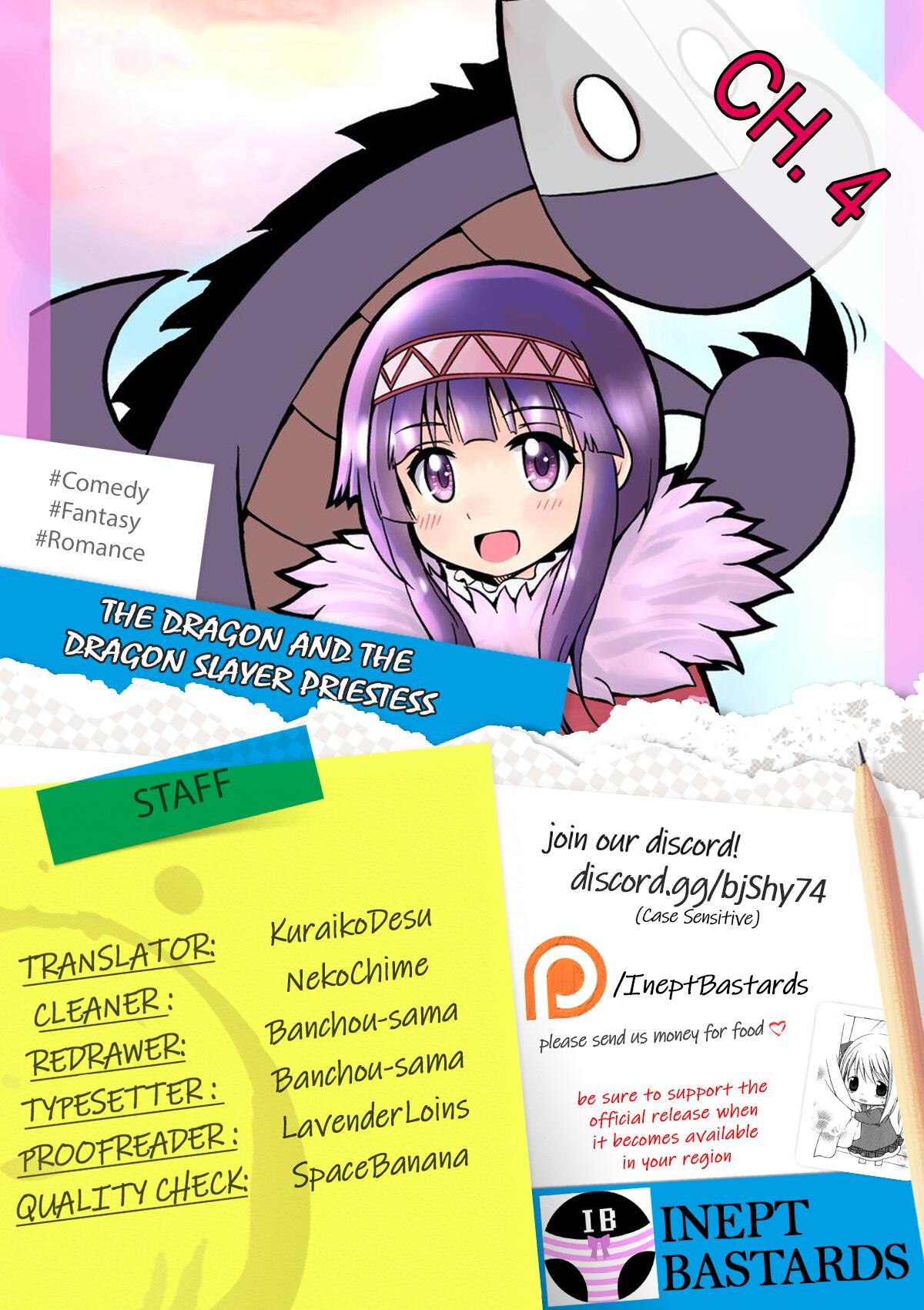 The Dragon and the Dragon-Slayer Priestess Chapter 4 1